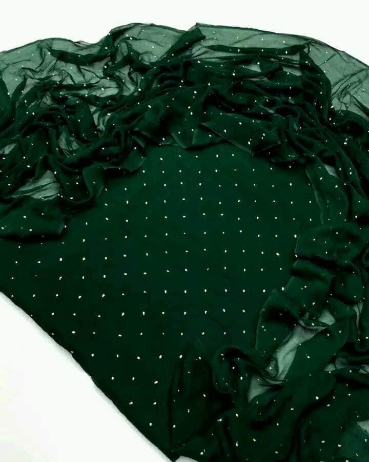 2pc Barish Mukesh work Dress (Shirt & Dupatta)