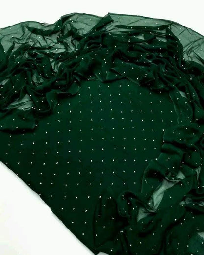 2pc Barish Mukesh work Dress (Shirt & Dupatta)