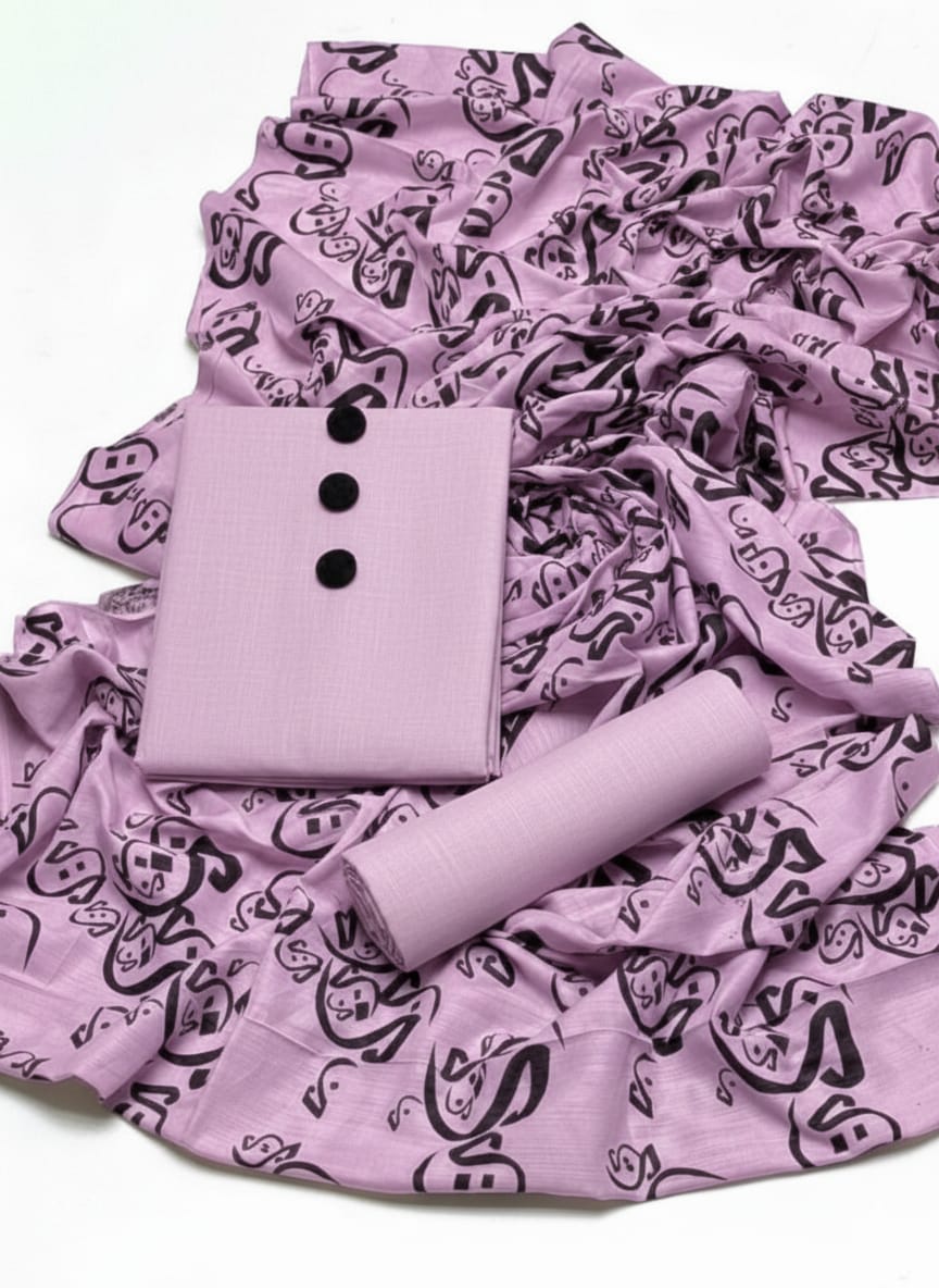 3pc Premium Lawn Summer Dress