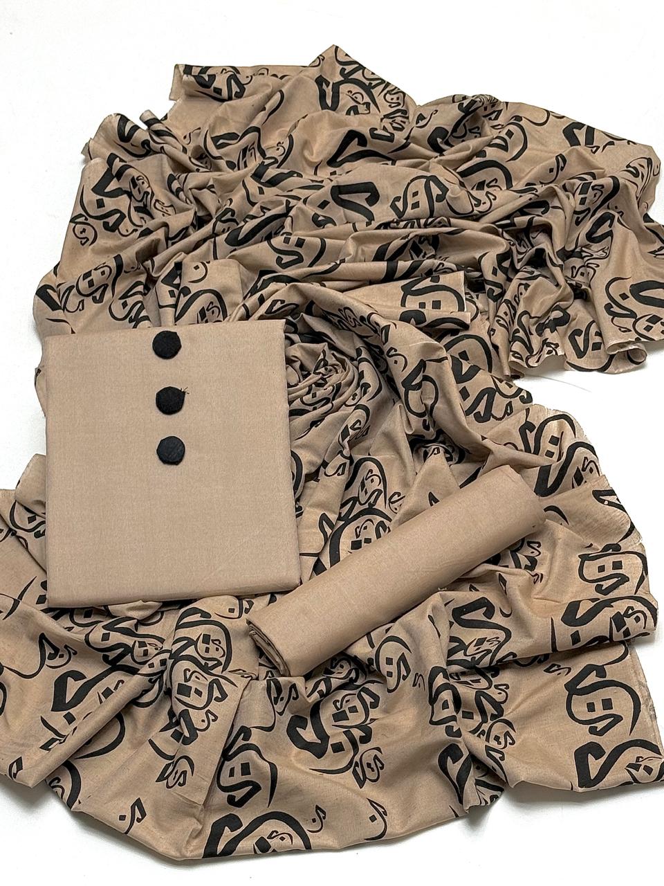 3pc Premium Lawn Summer Dress