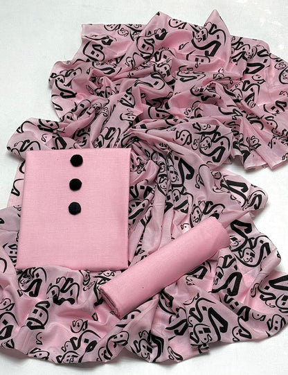 3pc Premium Lawn Summer Dress