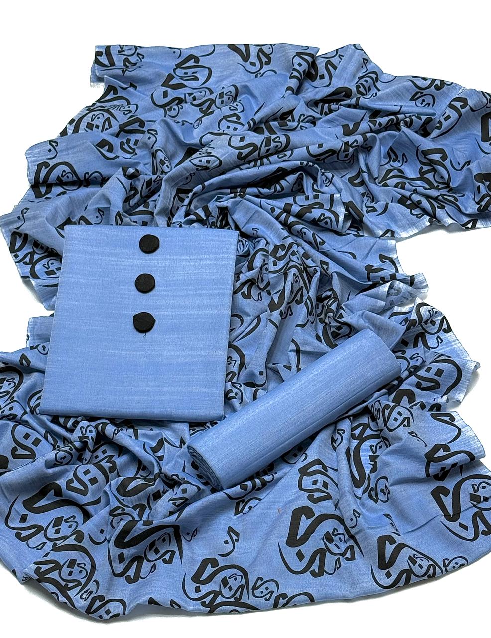 3pc Premium Lawn Summer Dress